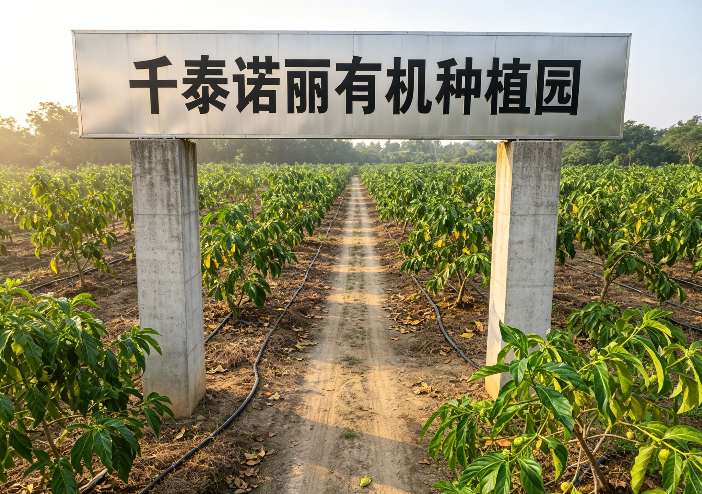千泰诺丽技术人员为福田农户开展种植培训
