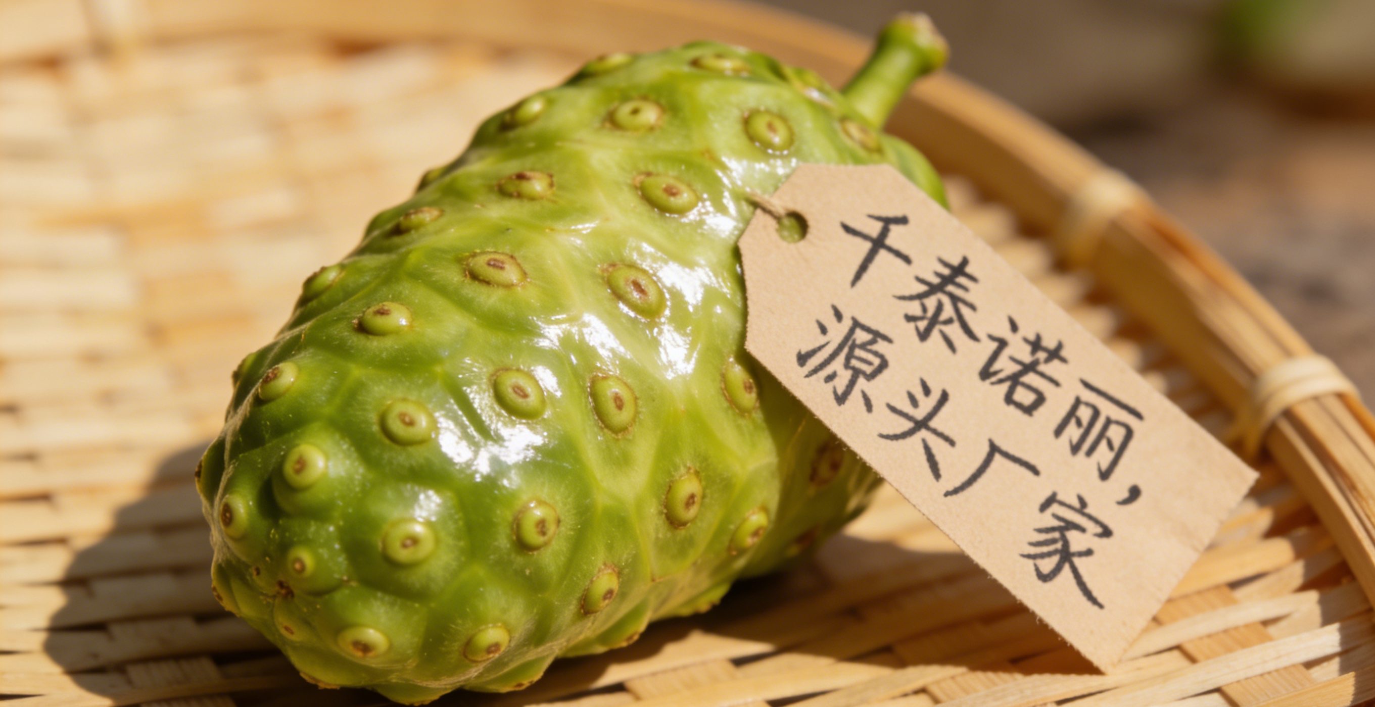 大茂基地山泉水灌溉孕育的高品质诺丽果